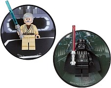 LEGO Gear 5002823 Darth Vader and Obi Wan Kenobi magnet set