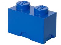 LEGO Gear 5003568 Blauer LEGO® Aufbewahrungsstein mit 2 Noppen
