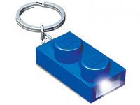 LEGO Gear 5004262 1x2 LEGO® Stein-Schlüsselanhänger mit Licht (Blau)