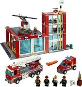 LEGO City 60004 Feuerwehr-Hauptquartier