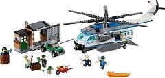 LEGO City 60046 Verfolgung mit dem Polizei-Hubschrauber