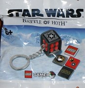 LEGO Gear 6012306 Battle of Hoth Dice Key Chain
