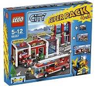 LEGO City 66357 City Super Pack 4 in 1