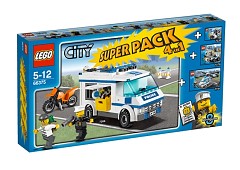 LEGO City 66375 City Super Pack 4 in 1