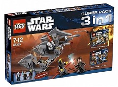 LEGO Star Wars 66395 Star Wars Super Pack 3 in 1