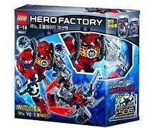 LEGO HERO Factory 66437 Furno, Jawblade Mission Pack