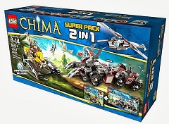 LEGO Legends Of Chima 66474 LEGO Chima Super Pack