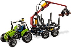 LEGO Technic 8049 Traktor mit Forstkran