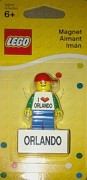 LEGO Gear 850501 I (love) Orlando figure magnet