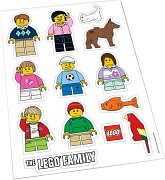 LEGO Gear 850794 LEGO Family Window Decals