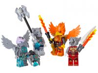 LEGO Legends Of Chima 850913 Feuer und Eis Minifiguren-Zubehör-Set