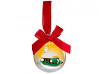 LEGO Seasonal 850949 Christbaumkugel mit verschneiter Hütte