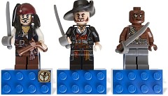 LEGO Gear 853191 Pirates of the Caribbean Magnet Set