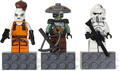 LEGO Gear 853421 Star-Wars Figuren: ARF Trooper, Aurra Sing und Embo