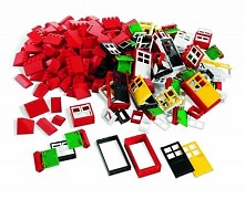 LEGO Education 9386 Dachsteine, Türen, Fenster
