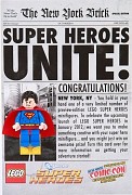 LEGO Super Heroes COMCON017 Superman (NYCC 2011 exclusive)