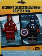 LEGO Super Heroes LCP2012 Iron Man & Captain America (2012 Collectors Preview)