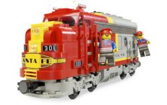 LEGO Trains 10020 Santa Fe Locomotive