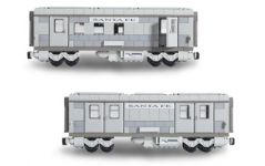 LEGO Trains 10025 Santa Fe Cars I