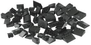 LEGO Bulk Bricks 10054 Black Roof Tiles 25 (2x3-3x4)
