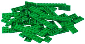 LEGO Bulk Bricks 10059 Green Plates (2-Stud Rows)