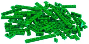 LEGO Bulk Bricks 10063 Green Plates (1-Stud Rows)