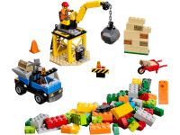 LEGO Juniors 10667 Starter Steinebox Baustelle