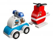 LEGO Duplo 10957 Mein erster Feuerwehrhubschrauber und mein erstes Polizeiauto