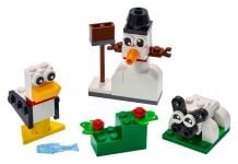 LEGO Classic 11012 Kreativ-Bauset mit weißen Steinen