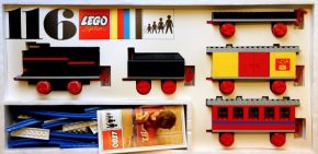 LEGO Samsonite 116 Deluxe Motorized Train Set