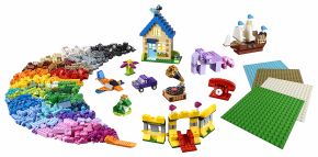 LEGO Classic 11717 Extragroße Steinebox mit Bauplatten
