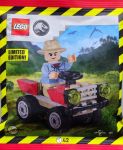 LEGO Jurassic World 122408 Alan Grant with Quad