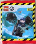 LEGO Jurassic World 122505 Ranger with Helipack and Baby Raptor