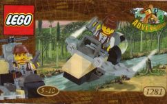 LEGO Adventurers 1281 Mike's Dinohunter