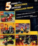 LEGO Assorted 1476 Five Set Bonus Pack