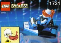 LEGO Space 1731 Ice Planet Scooter