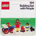 LEGO Building Set with People 194 Family