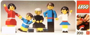 LEGO Building Set with People 200 LEGO Family