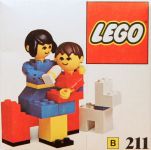 LEGO System 211 Small House Set