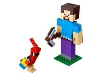 LEGO Minecraft 21148 BigFig Steve mit Papagei
