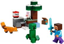 LEGO Minecraft 21583 Steves Abenteuer in der Taiga