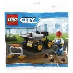 LEGO City 30348 LEGO® 30348 CITY Kleiner Kipper Bauarbeiter mit Dumper