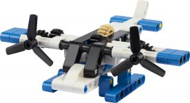 LEGO Technic 30736 Weißes Wasserflugzeug