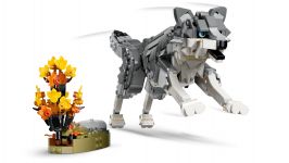 LEGO Creator 31393 Forest Animals: Gray Wolf LEGO_31393_WEB_SEC03_NOBG.jpg