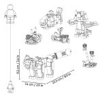 LEGO 31394 - Masse und Groessenvergleich 2