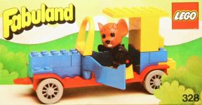 LEGO Fabuland 328 Michael Mouse and his New Car