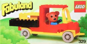 LEGO Fabuland 329 Bernard Bear and his Delivery Lorry