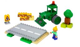 LEGO Duplo 3295 Rollo und Wendy bauen eine Straße