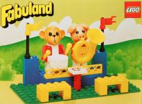 LEGO Fabuland 3631 The Fabuland Big Band Peter Pig and Gabriel Gorilla