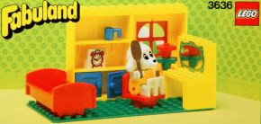 LEGO Fabuland 3636 Lucy Lamb's Bedroom
